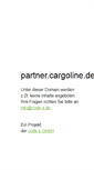 Mobile Screenshot of partner.cargoline.de